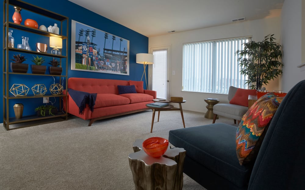 View floor plans at Lakeside Terraces in Sterling Heights, Michigan